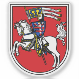 Pegatina Escudo de Marburgo (Alemania)