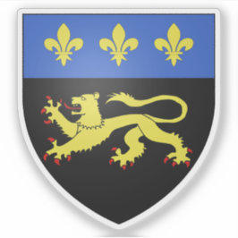 Pegatina Escudo de Massy, Essonne, Isla de Francia