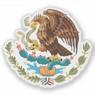 Pegatina Escudo de México (Estados Unidos Mexicanos)