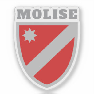 Pegatina Escudo de Molise, Italia
