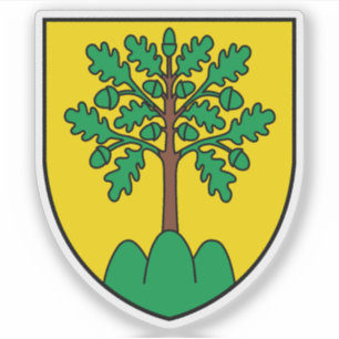 Pegatina Escudo de Monthey, Suiza