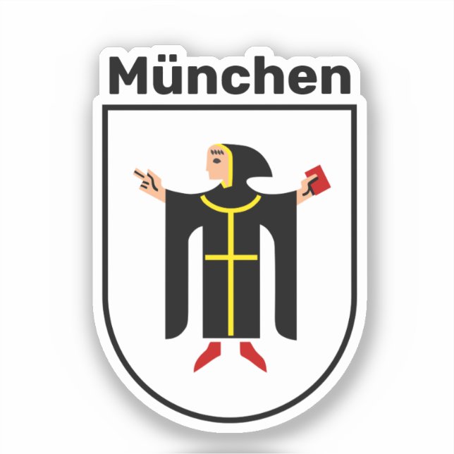 Pegatina Escudo de Múnich (Anverso)