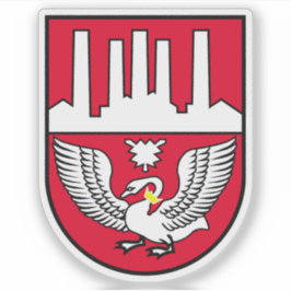 Pegatina Escudo de Neumünster, Alemania