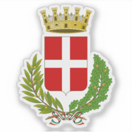 Pegatina Escudo de Novara (Italia)