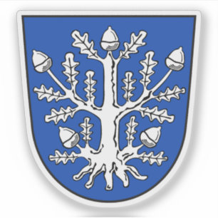 Pegatina Escudo de Offenbach am Main, Alemania