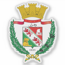 Pegatina Escudo de Orán, Argelia