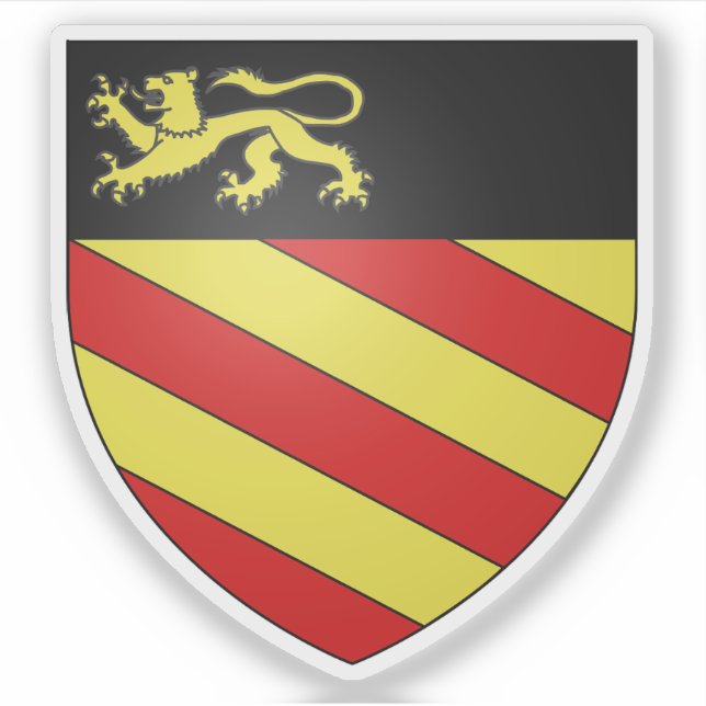 Pegatina Escudo de Palaiseau, Essonne, Isla de Francia (Anverso)