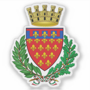 Pegatina Escudo de Prato, Italia
