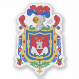 Pegatina Escudo de Quito, Ecuador