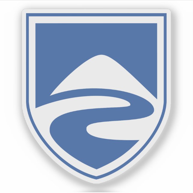 Pegatina Escudo de Rangárthing eystra, Islandia (Anverso)