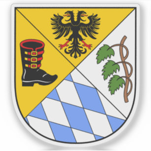 Pegatina Escudo de Ried im Innkreis, Austria