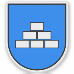 Pegatina Escudo de Riehen (Suiza)