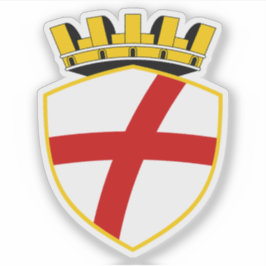 Pegatina Escudo de Rovinj (Croacia)