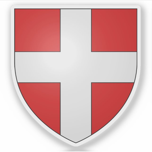 Pegatina Escudo de Saboya, Francia (Anverso)