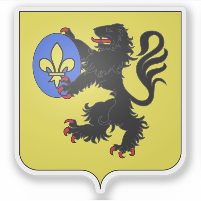 Pegatina Escudo de Salon-de-Provence, Bouches-du-Rhône (Anverso)