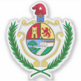 Pegatina Escudo de San Antonio de los Baños, Cuba