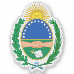 Pegatina Escudo de San Nicolás partido, Argentina