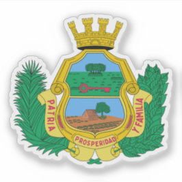 Pegatina Escudo de Santa Clara, Cuba