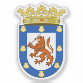 Pegatina Escudo de Santiago, Chile