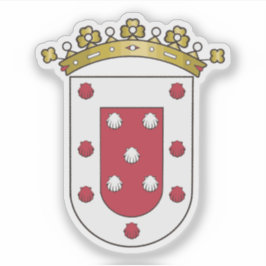 Pegatina Escudo de Santiago de los Caballeros