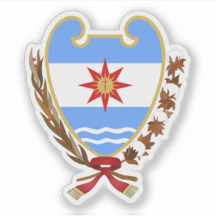 Pegatina Escudo de Santiago del Estero, Argentina