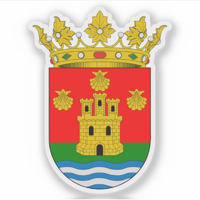 Pegatina Escudo de Santiago del Estero, Argentina (Anverso)