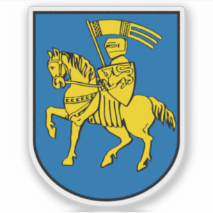 Pegatina Escudo de Schwerin, Alemania