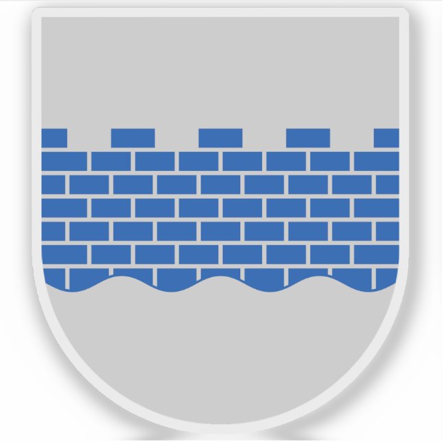 Pegatina Escudo de Seinäjoki, Finlandia (Anverso)