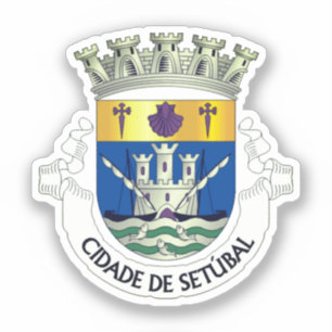 Pegatina Escudo de Setúbal, PORTUGAL