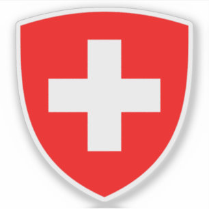 Pegatina Escudo de Suiza