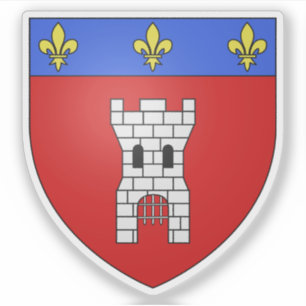 Pegatina Escudo de Tournai (Bélgica)