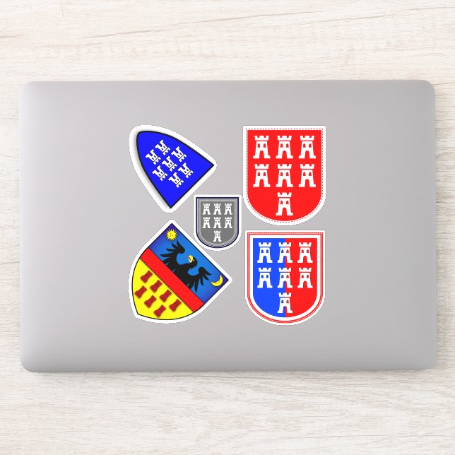 Pegatina Escudo de Transilvania adhesivo (Ordenador)