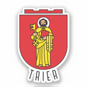 Pegatina Escudo de Trier, Alemania