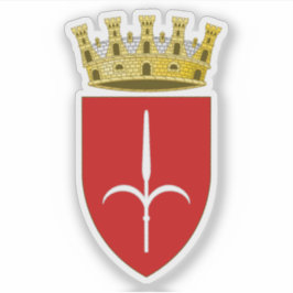 Pegatina Escudo de Trieste, Italia