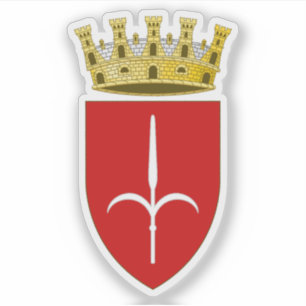 Pegatina Escudo de Trieste, Italia