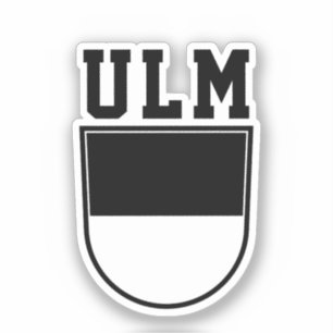 Pegatina Escudo de Ulm - ALEMANIA