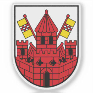 Pegatina Escudo de Unna (Alemania)