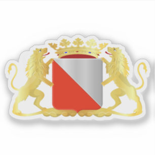Pegatina Escudo de Utrecht, Países Bajos