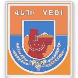 Pegatina Escudo de Vedi, República de Armenia