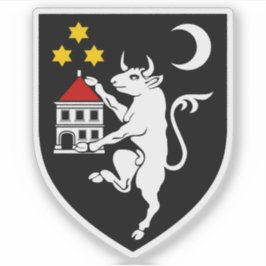 Pegatina Escudo de Velika Gorica, Croacia
