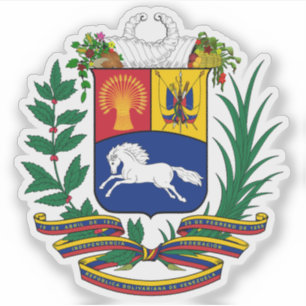 Pegatina Escudo de Venezuela