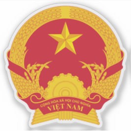 Pegatina Escudo de Vietnam
