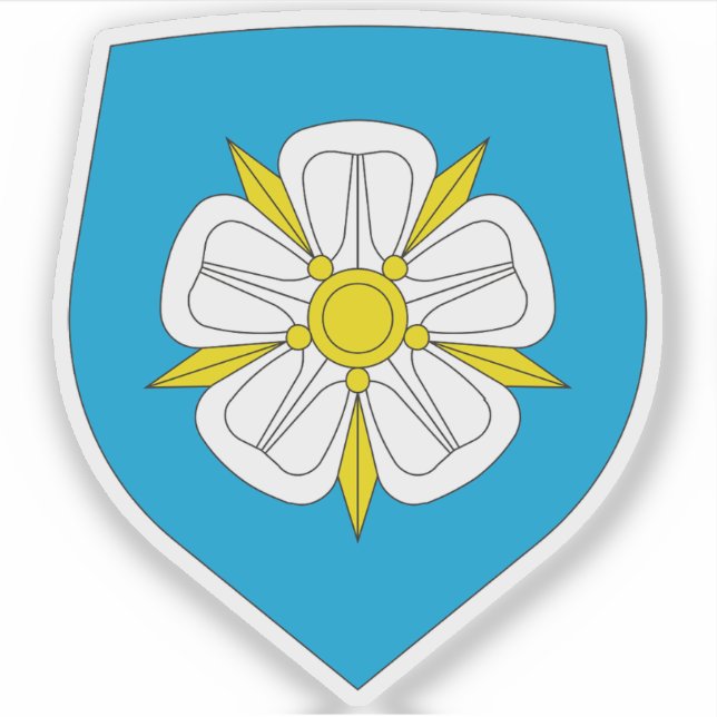 Pegatina Escudo de Viljandi (Estonia) (Anverso)