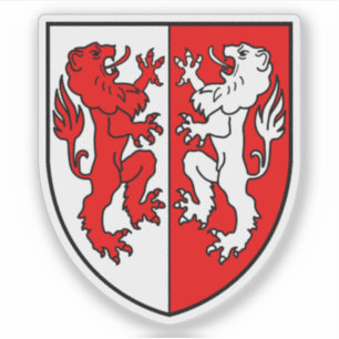 Pegatina Escudo de Visp (Suiza)