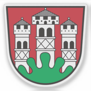 Pegatina Escudo de Völkermarkt, Austria