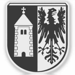 Pegatina Escudo de Weilerswist, Euskirchen, Alemania