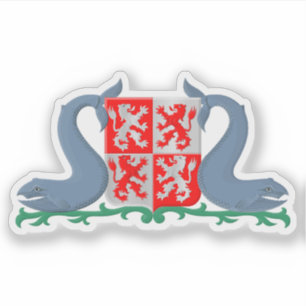 Pegatina Escudo de Zaanstad, Países Bajos