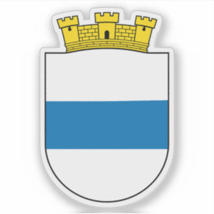 Pegatina Escudo de Zug (Suiza)