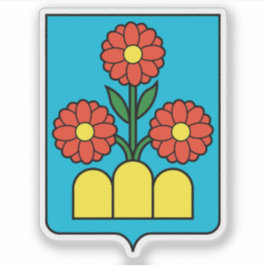 Pegatina Escudo del castillo de Montegiardino