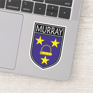 Pegatina Escudo del clan irlandés - Murray